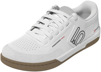 Five Ten Freerider Pro Flat Shoes - Men's, FTWR White/Core Black/Red, 6