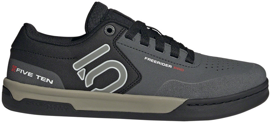 Five Ten Freerider Pro Flat Shoes - Men's, Gray Six/Silver Pebble
