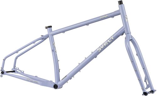 Surly Grappler Frameset - 27.5", Steel, Purple Dust Bunny, X-Large