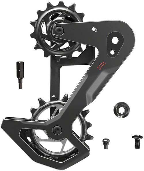 SRAM Eagle T-Type AXS Rear Derailleur Cage Kit - Compatible with all Eagle T-Type Rear Derailleurs, Carbon Cage