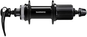 Shimano Deore FH-QC400-HM Rear Hub - QR x 141mm, Center-Lock Disc, HG10, Black, 36H