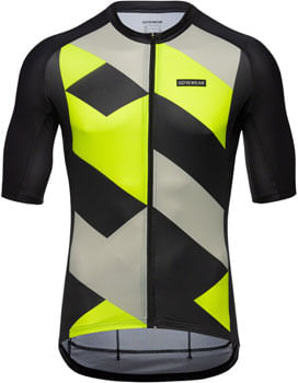 Gorewear Spirit Signal Jersey - Black/Yellow, Men's, Small