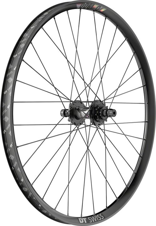 DT Swiss D 1900 Classic Rear Wheel - 26", 10 x 135mm Bolt-On, 6-Bolt, 12T Single-Speed, Ratchet LN 36, Black