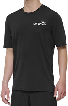 100% Airmatic Short Sleeve Jersey - Black, Men's, Medium