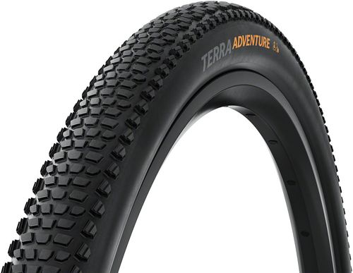 Continental Terra Adventure Tire - 700 x 45 / 29 x 1.75, Tubeless, Folding, Black, Grip, Trail Casing, E25
