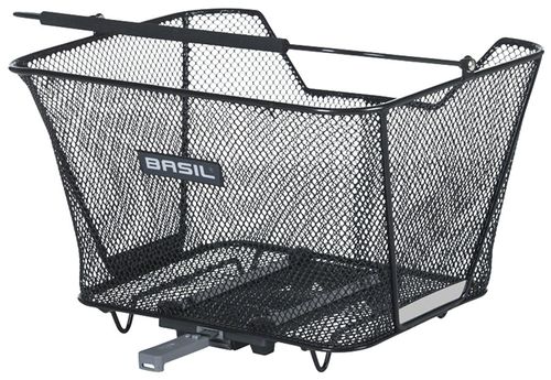 Basil Lesto MIK Rear Basket - Black