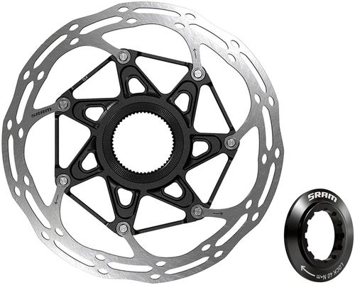 SRAM CenterLine X Disc Brake Rotor - 140mm, Center Lock, 1.85mm, Includes Internal Tooled Lockring