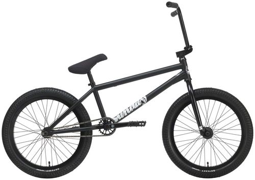 Sunday Wavelength BMX Bike - 21"TT, Matte Black