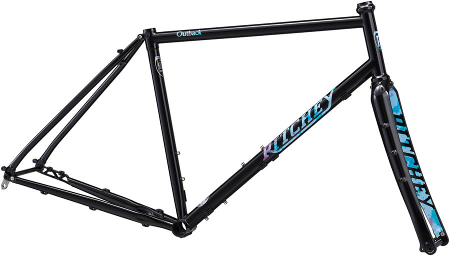 Ritchey Outback Frameset - 700c/650b, Steel, Aurora, X-Large