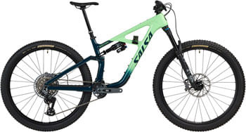Salsa Blackthorn 125 C GX AXS Transmission Bike - 29", Carbon, Slate / Citrus, Large