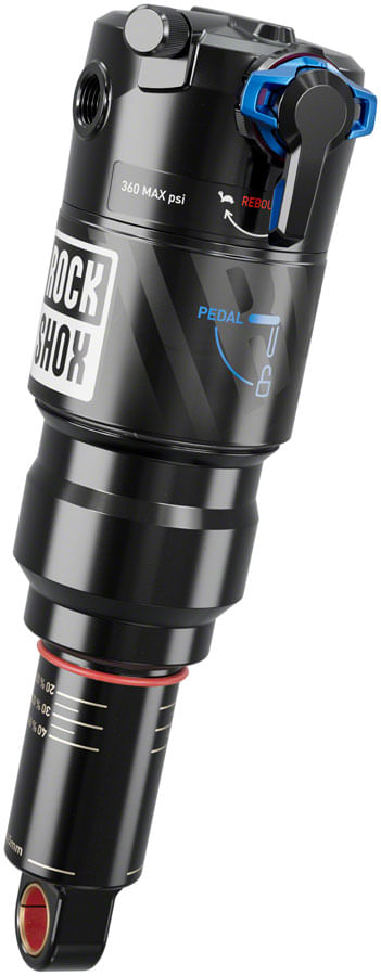RockShox Deluxe Ultimate RCT  Rear Shock - 165 x 42.5mm, Linear XL, 4 Neg/0 Pos Tokens, Reb 55 / Comp 30, Lock Out 4, Trunnion/Std, C2