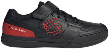 Five Ten Hellcat Mountain Clipless Shoes - Men's, Core Black/Red/FTWR White, 4