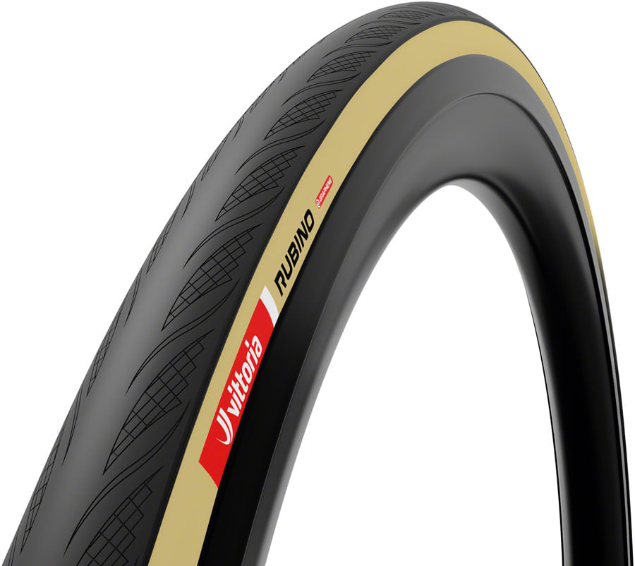 Vittoria Rubino V Tire - 700 x 34, Clincher, Folding, Black/Tan