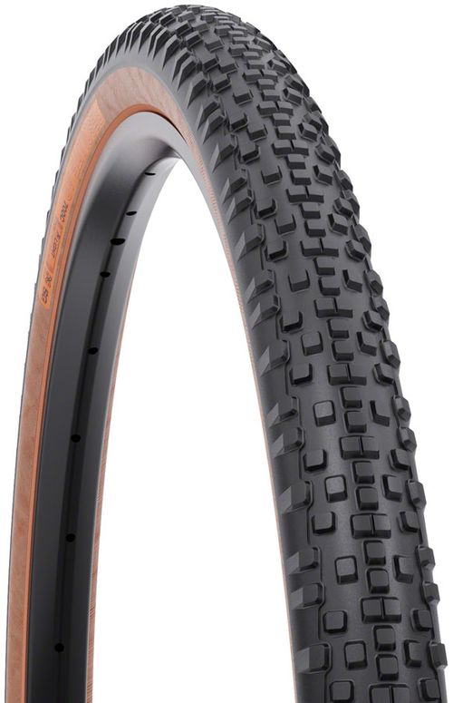 WTB Resolute Tire - 700 x 42, TCS Tubeless, Folding, Black/Tan, Light/Fast Rolling, Dual DNA, SG2