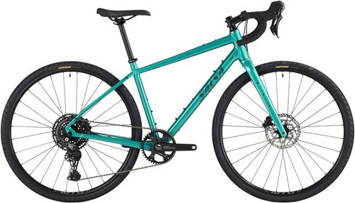 Salsa Journeyer Drop Bar Cues 1x10 Bike - 700c, Aluminum, Teal Green, 57cm
