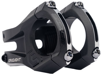 Full Speed Ahead Gradient Alloy Stem - 50mm, 35mm Clamp, +6, 1 1/8", Black