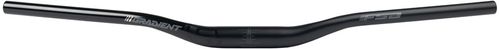 Full Speed Ahead Gradient Alloy Riser Handlebar - Aluminum, 35mm Clamp, 25mm Rise, 800mm, Black