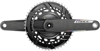 SRAM Force AXS Power Meter Crankset - 160mm, 12-Speed, 46/33t Thread Mount, 8-Bolt PM Spider, DUB Spindle, Carbon, E1