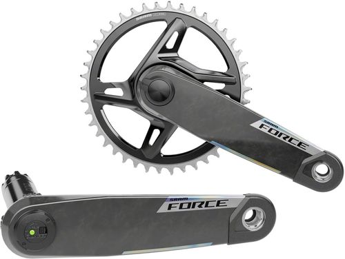 SRAM Force 1x XPLR AXS Power Meter Wide Crankset - 170mm, 12/13-Speed, 42t, 8-Bolt Direct Mount, DUB PM Spindle, Carbon, E1