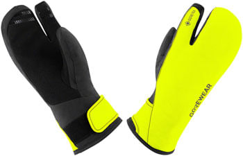 【新品、本物、当店在庫だから安心】 Gorewear Black/Neon - Gloves Trigger Insulated Gore-Tex スキー・スノーボードアクセサリー
