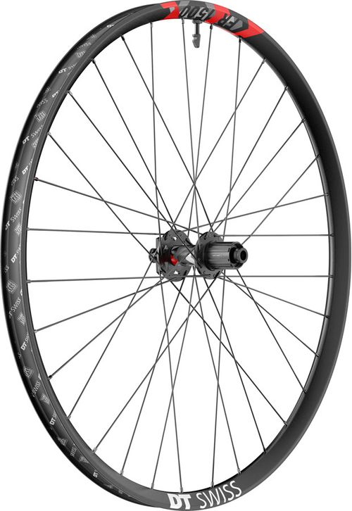 DT Swiss FR 1500 Classic Rear Wheel - 27.5", 12 x 148mm, 6-Bolt, HG 11 MTN, Ratchet EXP 36, Black