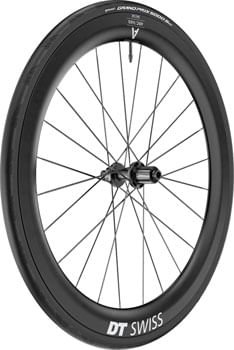 DT Swiss ARC 1400 DiCut 55 Rear Wheel - 700, 12 x 142mm, Center-Lock, HG11 Road/XDR, Ratchet EXP 36, Black, WTS w/GP5000 STR Tire