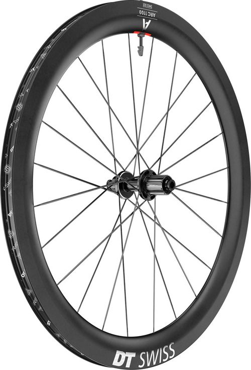 DT Swiss ARC 1100 DiCut 55 Rear Wheel - 700, 12 x 142mm, Center-Lock, HG11 Road/XDR, Ratchet EXP 36, Black