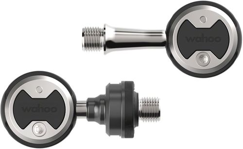 Wahoo Fitness Power Zero Single-Sided Power Pedals - Dual Sided Clipless, Composite, 9/16", Black, Pair, Single-Sensing, Speedplay