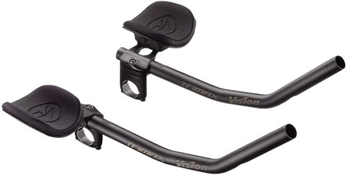 Vision TriMax Alloy Clip-ons, 210–360mm Extension Range, J-Bend Shape, Aero Bar Add-on – Alloy
