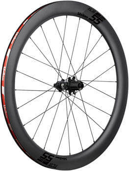 Vision SC55 TL Rear Wheel, Tubeless 700c, 24H Spoke Count, Disc Brake, Center Lock Rotor Mount – Black
