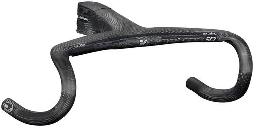 Vision Metron 5D ACR 3K Integrated Handlebar, 120mm Stem Length, 400mm Width, -6° Angle, Internal Cable Routing (ACR) – Carbon
