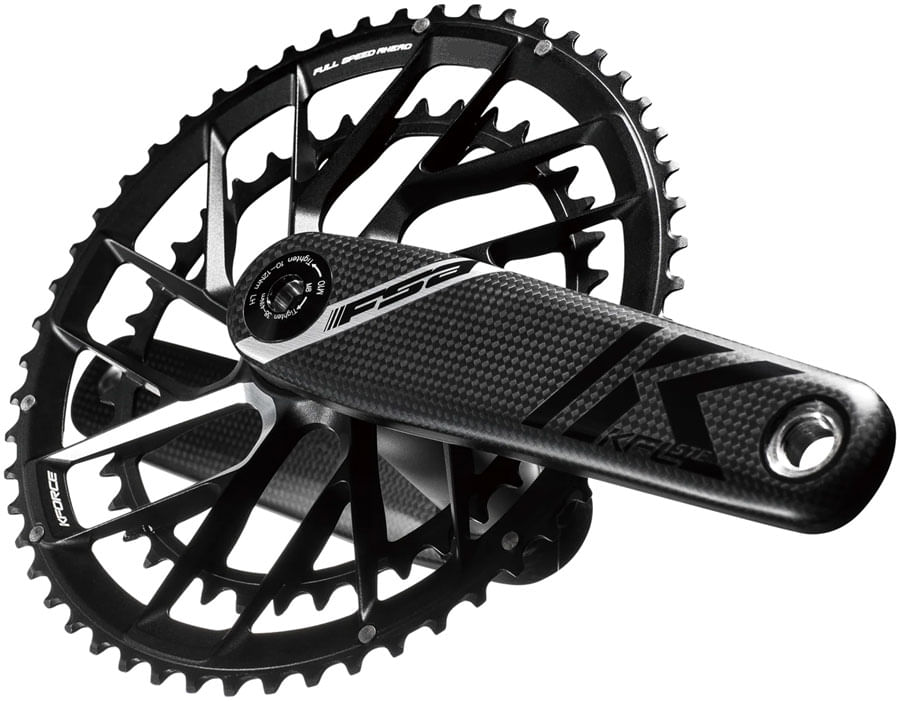 FSA K-Force Team Edition Crankset, 2x 46/33T Chainrings, 160mm Arm