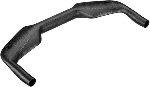 Vision TriMax Carbon OS Base Bar, 31.8mm Clamp Diameter, 410mm Width, Aero Base Bar Profile – Carbon