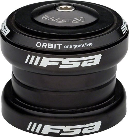 FSA Orbit DL 1.5R Reducer Headset 1.5 to 1-1/8,Black