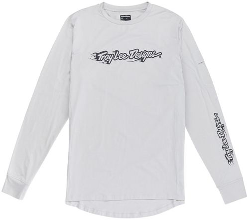Troy Lee Designs Ruckus Long Sleeve Ride Tee – Burn Out Mist, Medium