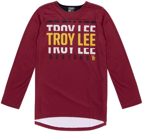 Troy Lee Designs Ruckus 3/4 Jersey – Spun Oxblood, Medium
