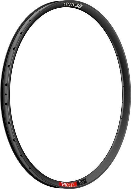 DT Swiss FR 571 Rim - 27.5", Disc, Black, 32H