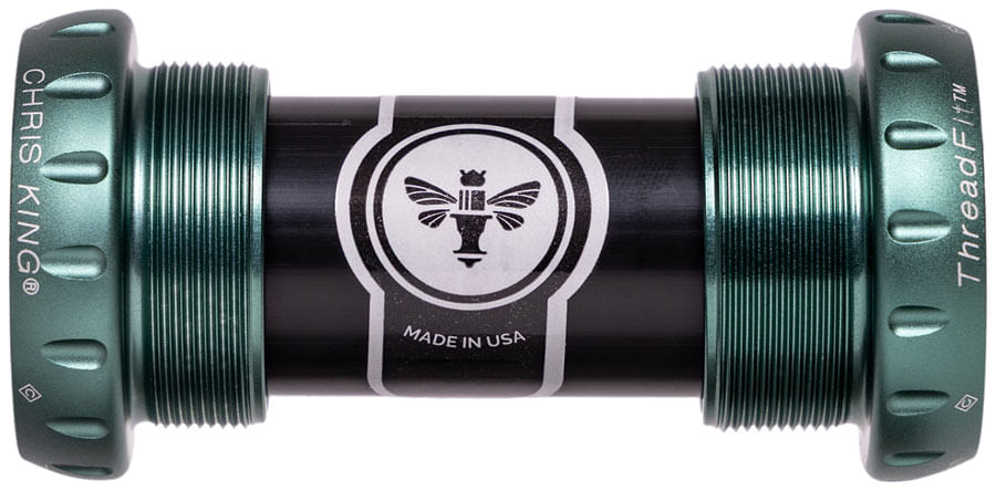 Chris King ThreadFit 24 Bottom Bracket - English, Matte Jade