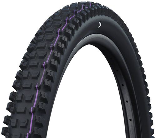 Schwalbe Albert Tire - 27.5 x 2.50, Tubeless, Folding, Black, Evolution Line, Trail Pro, Addix Soft, Radial, E-50
