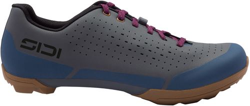SIDI Asper Laces Gravel Shoes - Men's, Dark Gray, 44.5