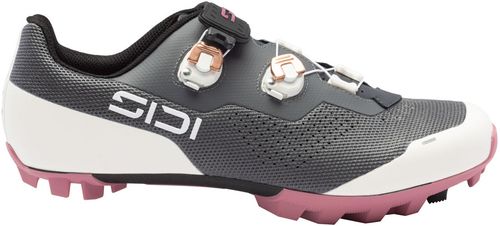 SIDI Dominator X XC Clipless Shoes - Women's, Anthracite Ice White, 37