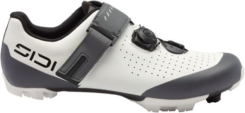 SIDI Physis Mountain Clipless Shoes - Men's, Ice White/Anthracite, 45