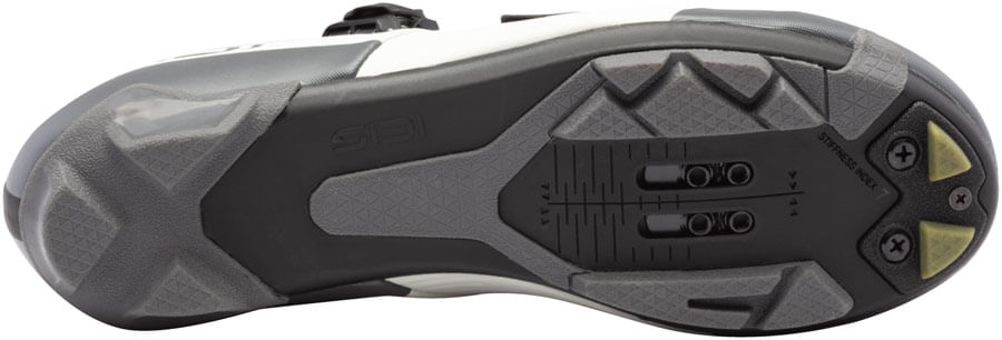 SIDI Silvis XC Clipless Shoes - Mens, Ice White/Olive Green  display picture 2