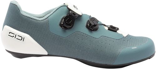 SIDI Genius X WYVE Road Shoes - Men's, Frost Gray/Ice White, 45.5
