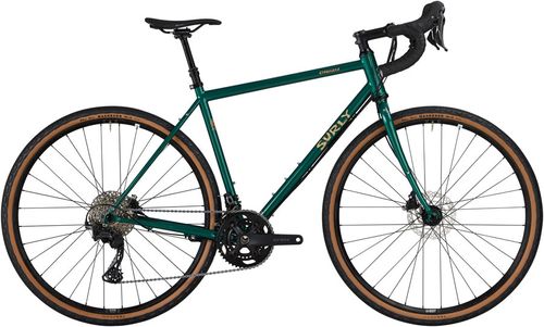 Surly Straggler Bike - 700c, Steel, GRX 610 2x12, Subtropic Algae, 64cm