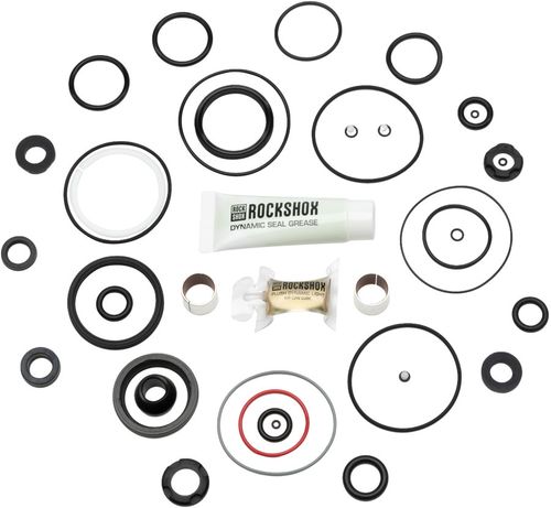 RockShox Rear Shock Service Kit - 200 Hour/1 Year,  Nude/Bold (2022+), ThruShaft (2021-2024), Deluxe/Super Deluxe (2023+) Generation-C