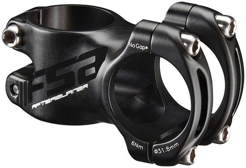 FSA Afterburner Lightweight Stem, 31.8mm x 40mm, 0°