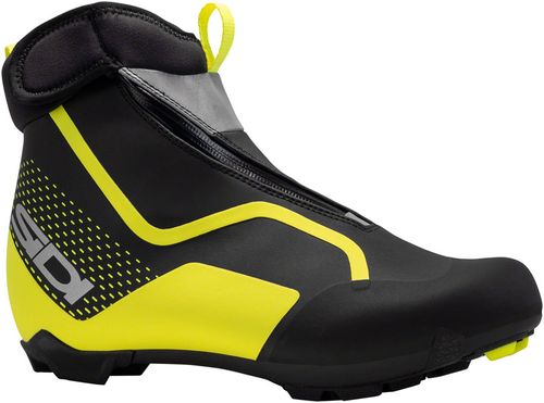 SIDI Algor Primaloft Cycling Boots - Black/Yellow Fluorescent, Size 42 , Millennium Fit