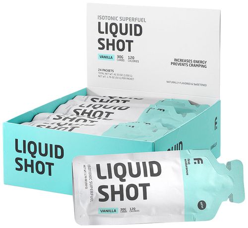 First Endurance Liquid Shot - Vanilla, Pack of 24