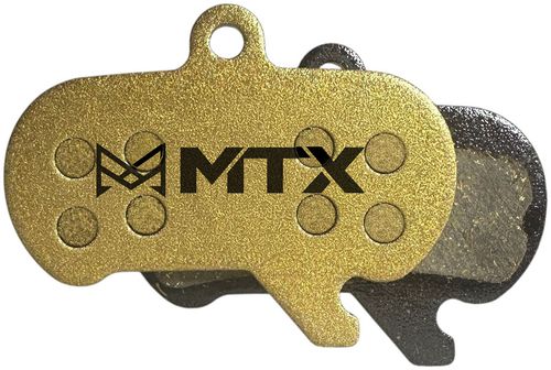 MTX Gold Label HD Disc Brake Pads - Ceramic/Kevlar Compound, SRAM Maven, 4-Piston, Single Set